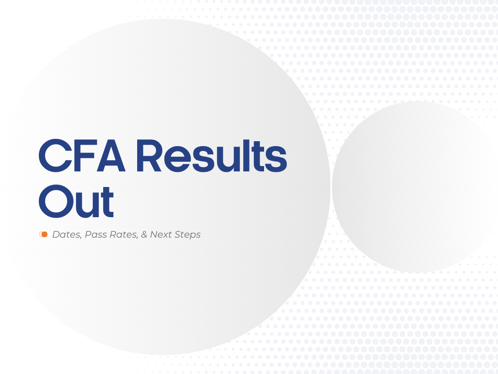 CFA Exam Results'25