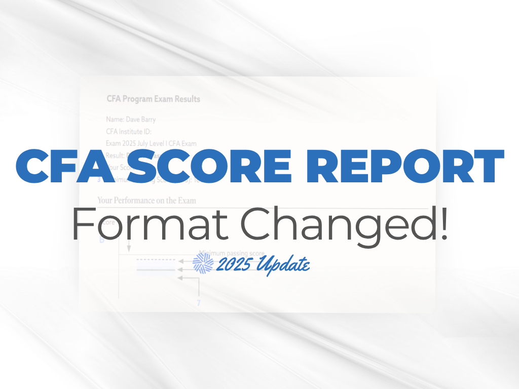 CFA Exam Results'25