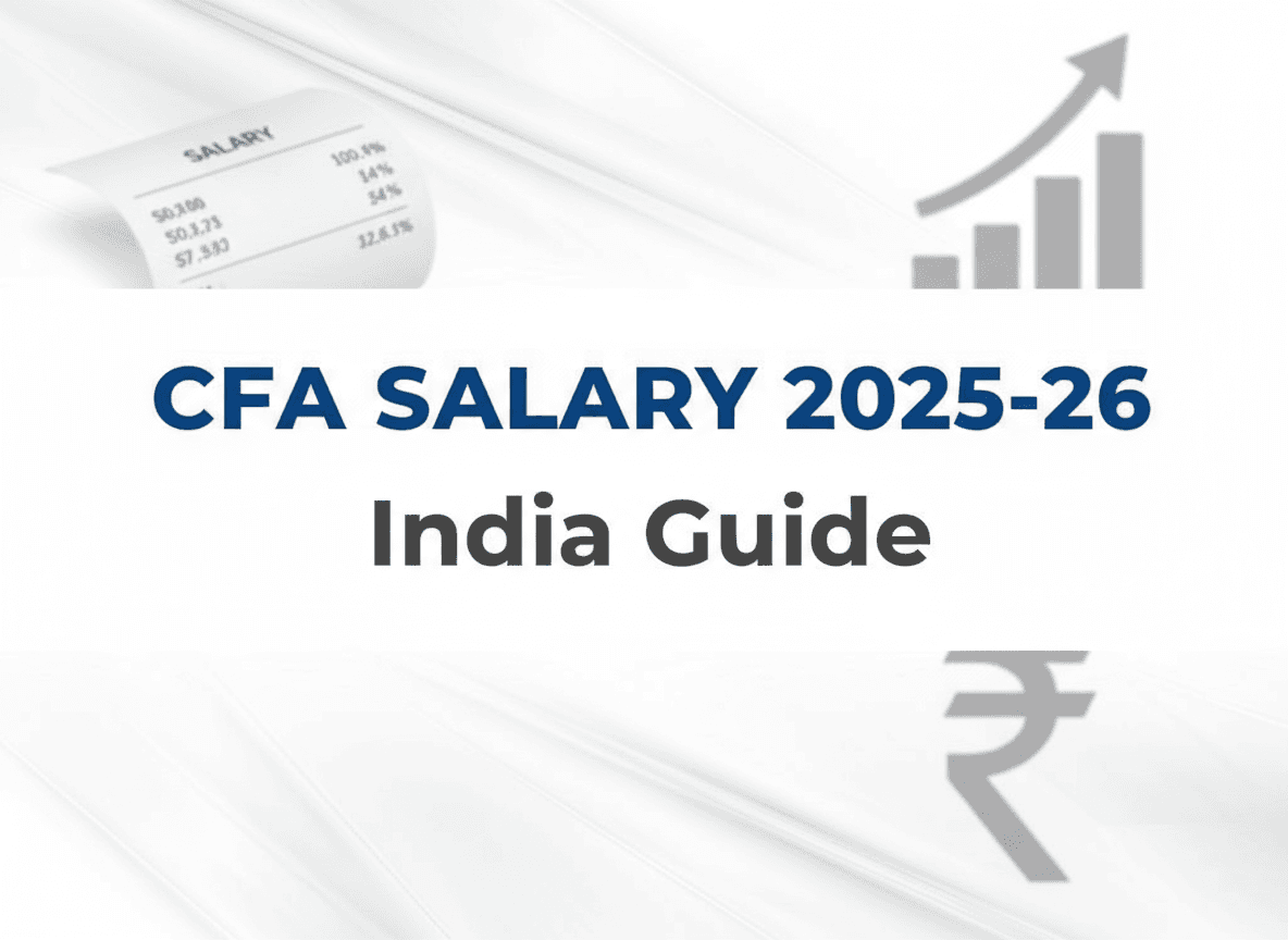 CFA Salary in India 2025-2026: Guide for Aspirants