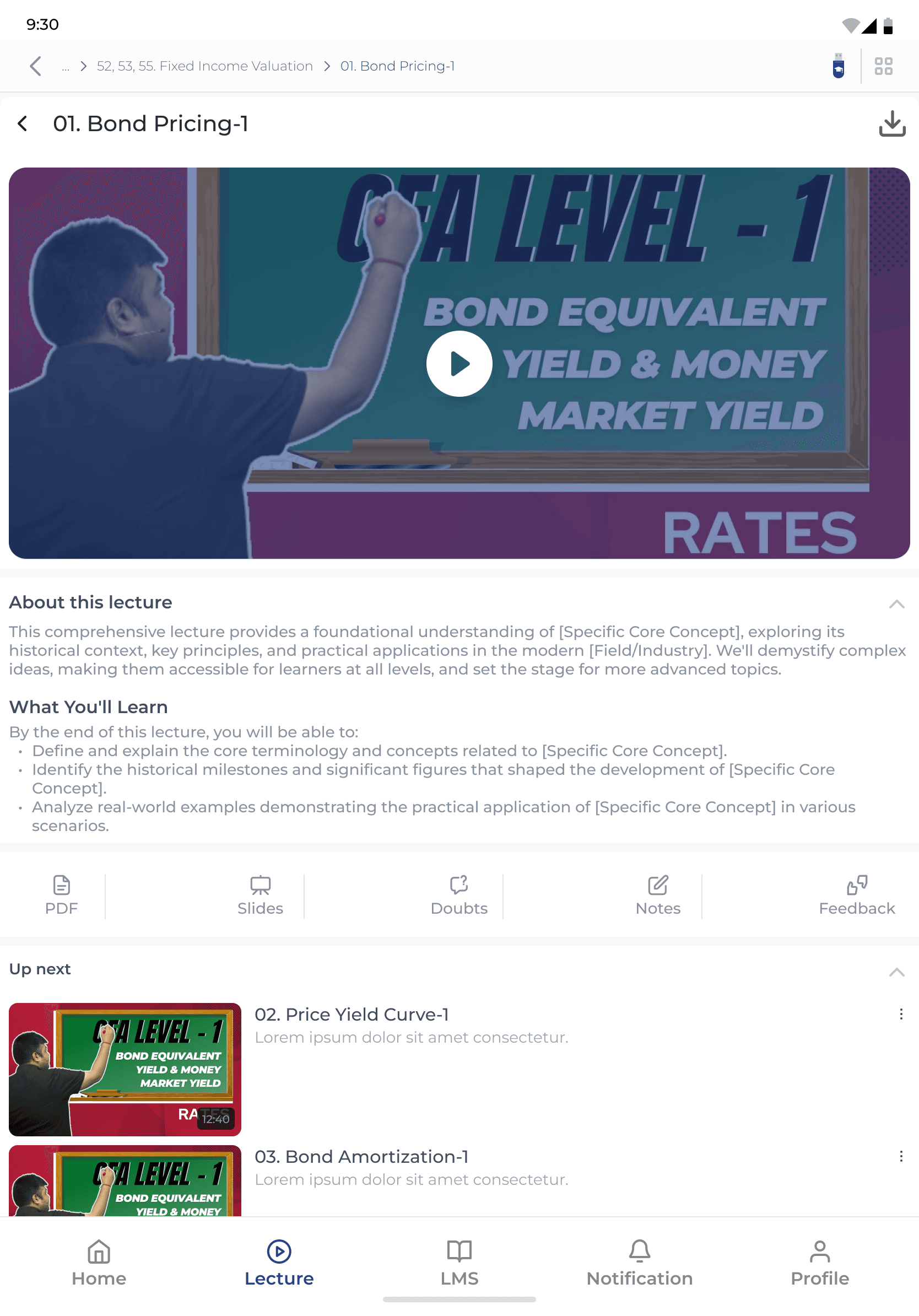 videos tablet screen