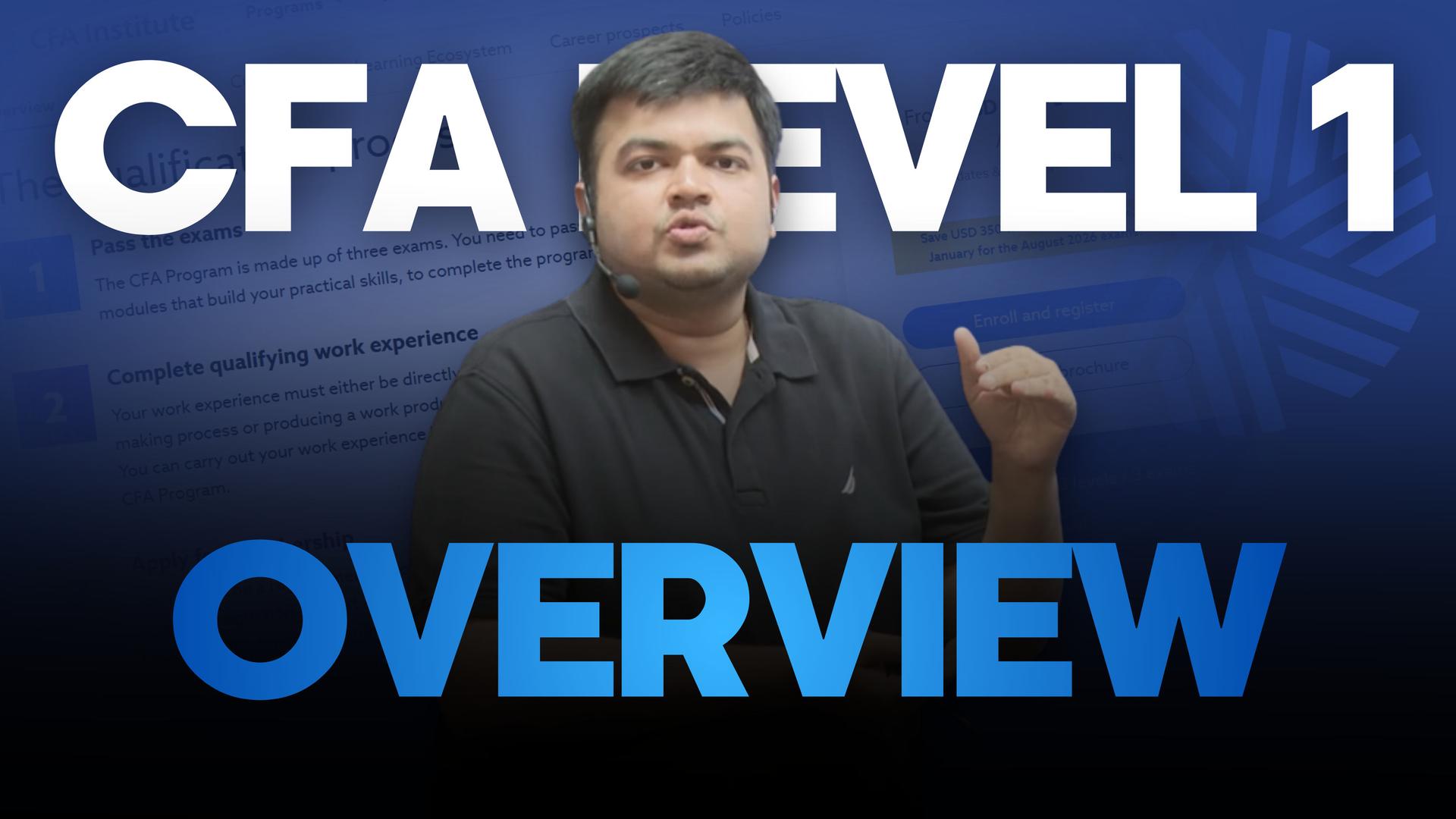 CFA Level 1- 1st Class thumbnail