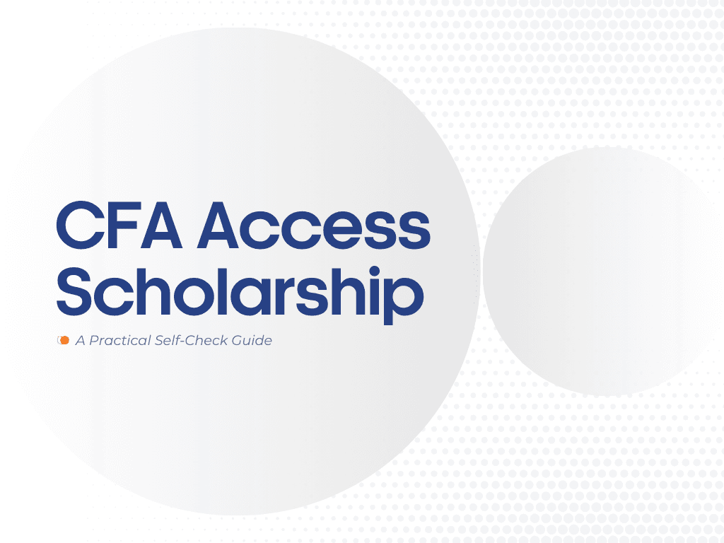 Am I Eligible for the CFA Access Scholarship?